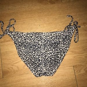 Cheetah bikini bottoms